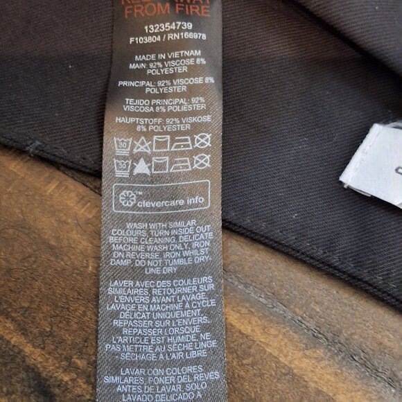 Top Shop High-Rise Wide-Leg Black Trousers With Front Pleats & Pockets Professi - Picture 8 of 8